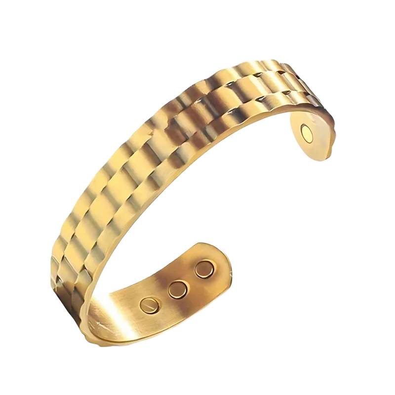 Armband i koppar med magnetisk terapi