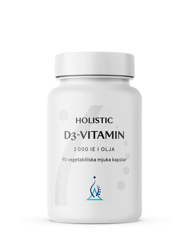 D3-vitamin i olja, 90 kapslar