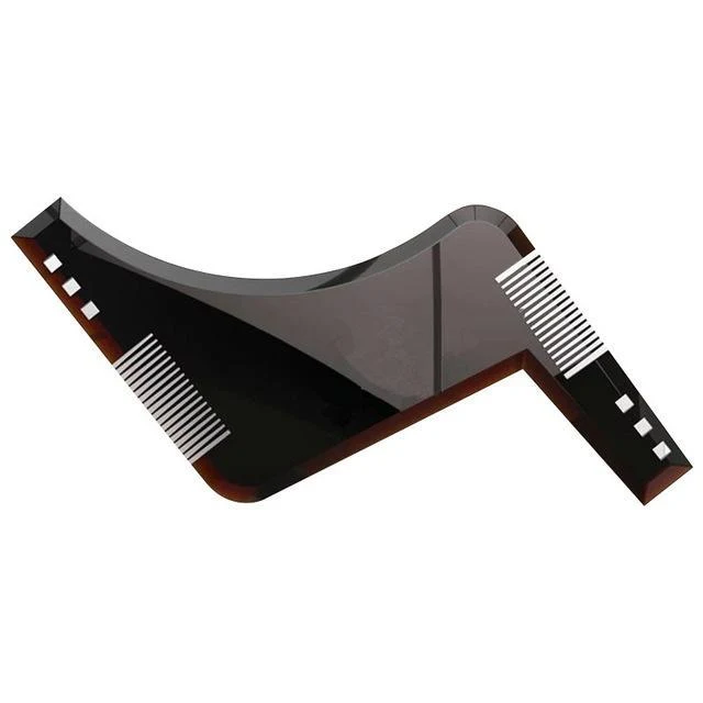Elegant skjeggtrimmer kam