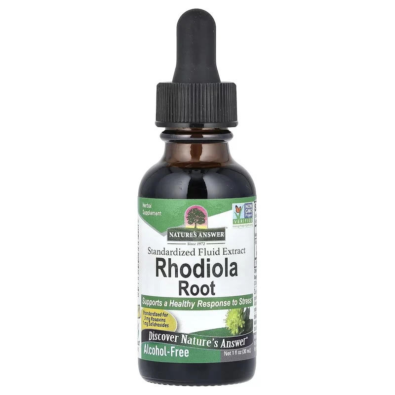 NATURE'S ANSWER Rhodiola Root - Rhodiola rosea Wurzel (30 ml)