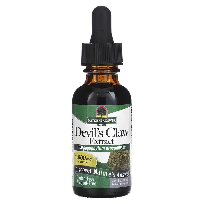 NATURE'S ANSWER Teufelskrallenextrakt - Teufelskrallenwurzel-Extrakt (30 ml)