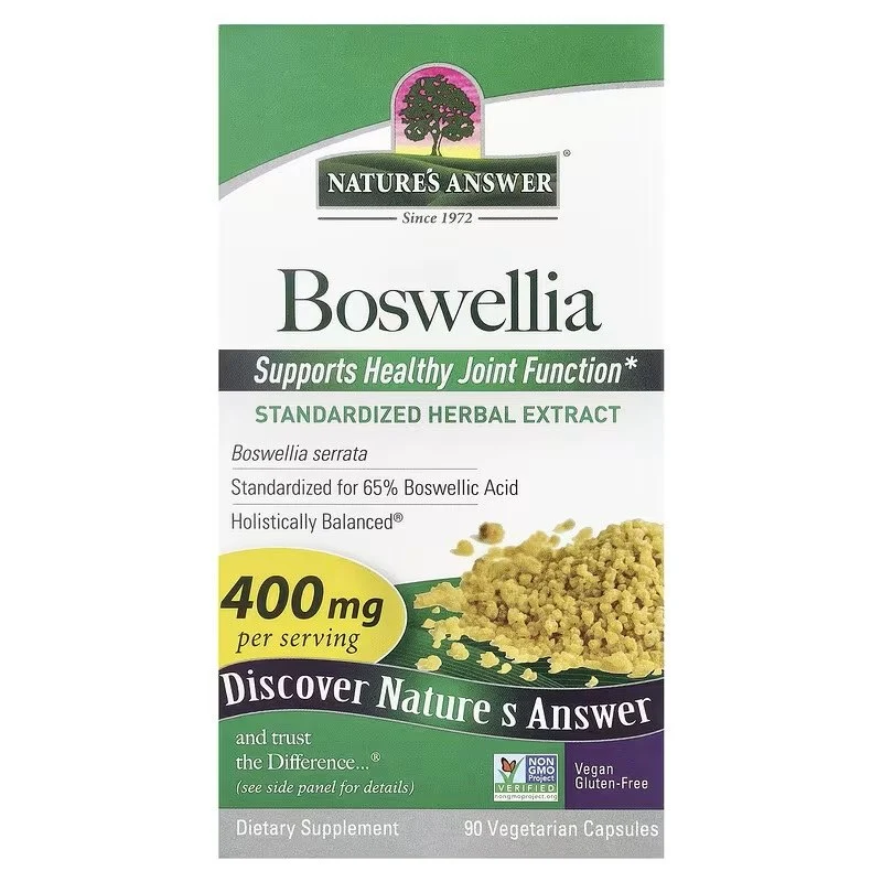 NATURE'S ANSWER Boswellia - Indischer Weihrauch (90 Kapseln)