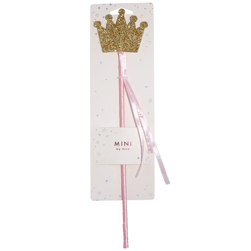 Mini By Mae Fairy Wand Crown Pink