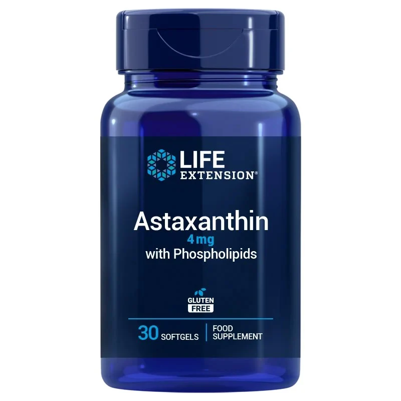 LIFE EXTENSION Astaxanthin 4 mg mit Phospholipiden EU (30 Kaps.)
