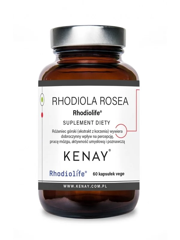 KENAY Rhodiola rosea Rhodiolife - Rhodiola rosea (60 Kapseln).
