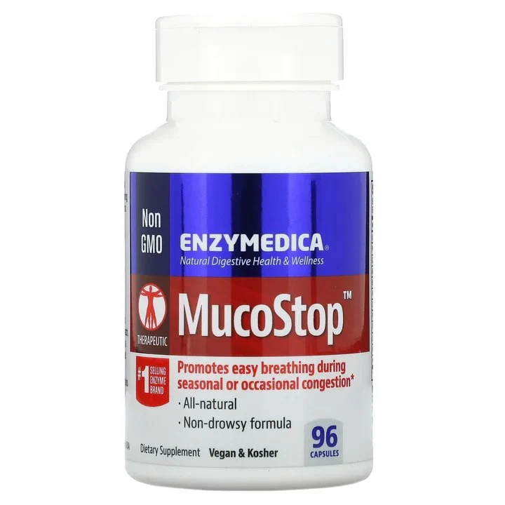 ENZYMEDICA MucoStop (96 Kapseln)