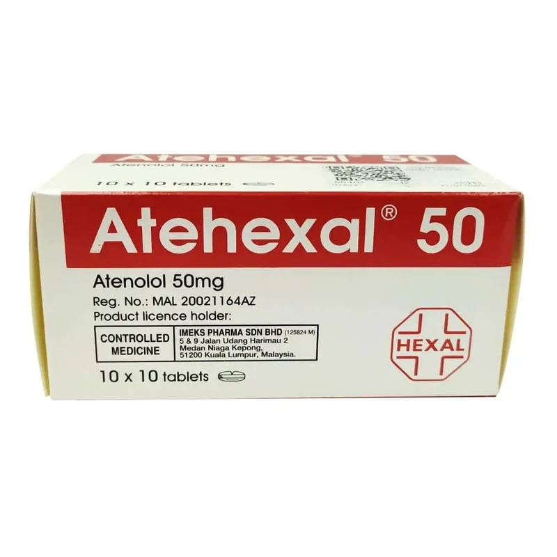 ATEHEXAL 50MG 10X10S