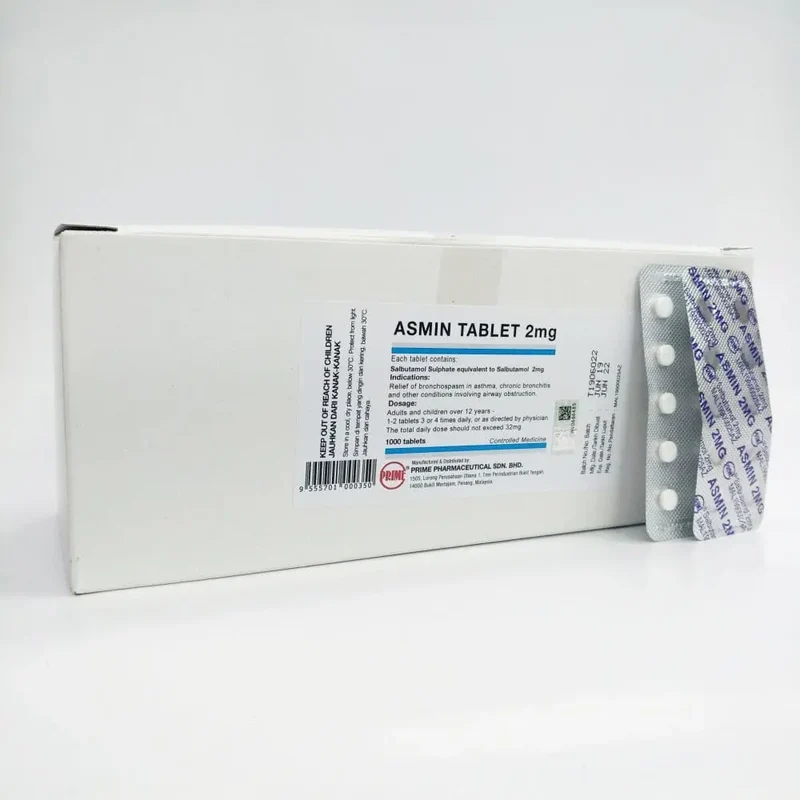 #ASMIN 2MG 10S