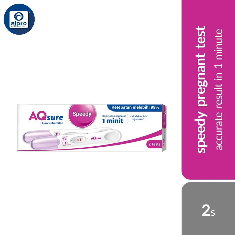 AQsure Speedy Pregnancy Test 2s | Accurate Result In 1 Minute
