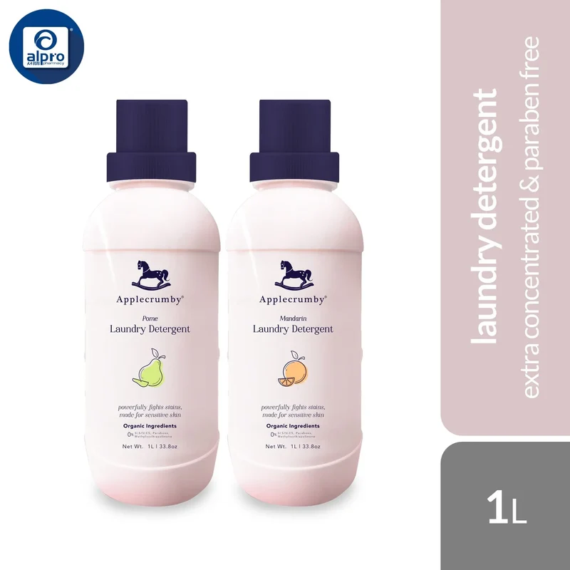 Applecrumby Laundry Detergent (Mandarin / Pome) 1000ml