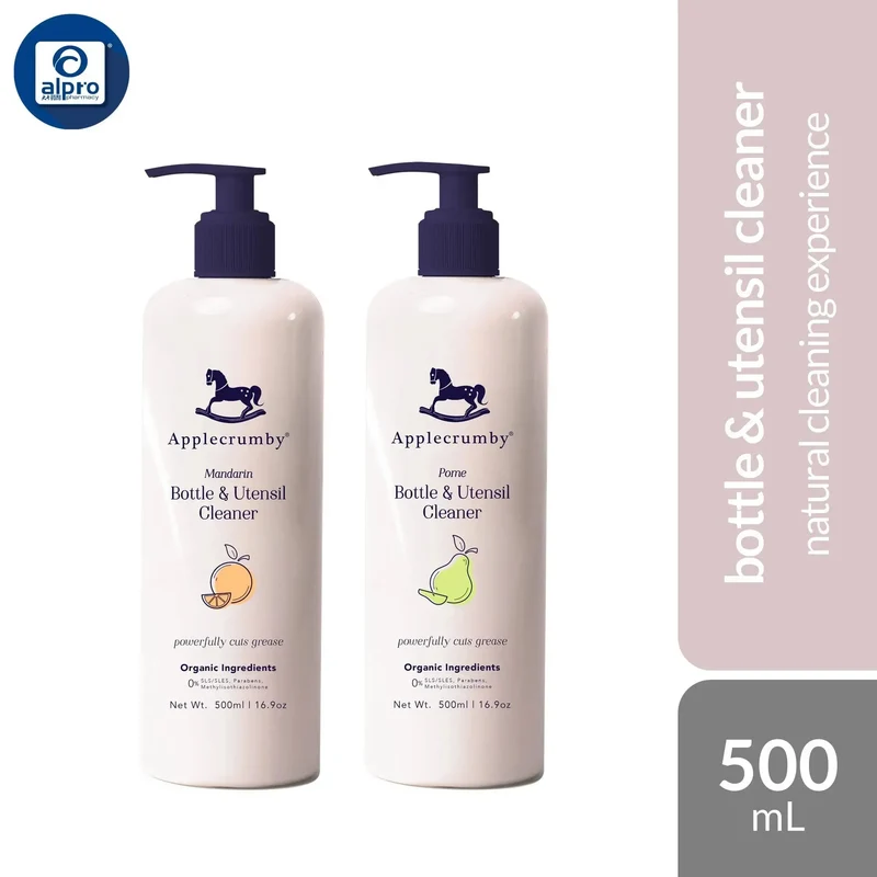 Applecrumby Bottle & Utensil Cleaner (Mandarin / Pome) 500ml