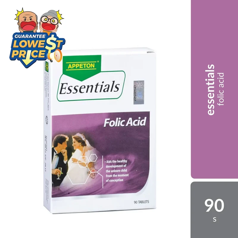 Appeton Essential Folic Acid 90s | Pregnancy Care