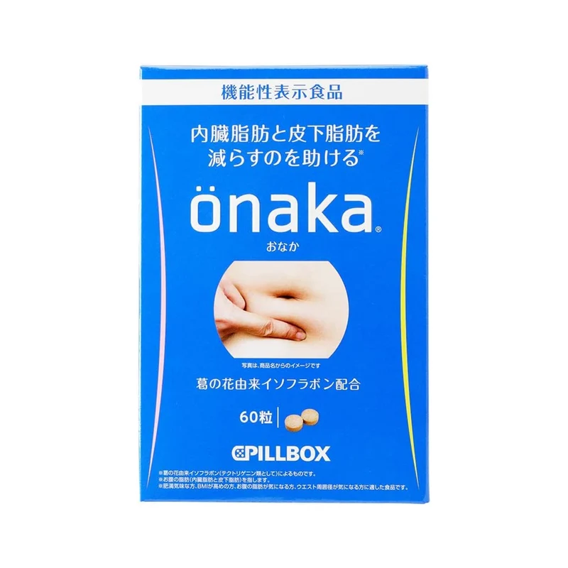 Onaka by Pillbox Japan | Belly Fat Supplement with Kudzu Flower Isoflavones