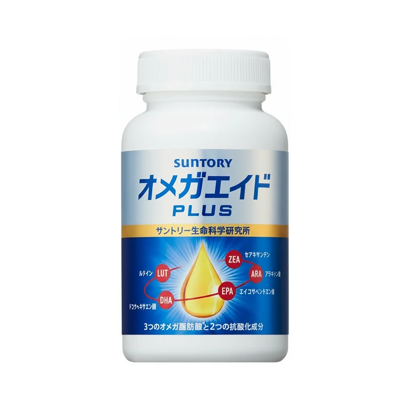 Suntory Omega Aid: Japanese Brain Fog Supplement for Memory & Focus