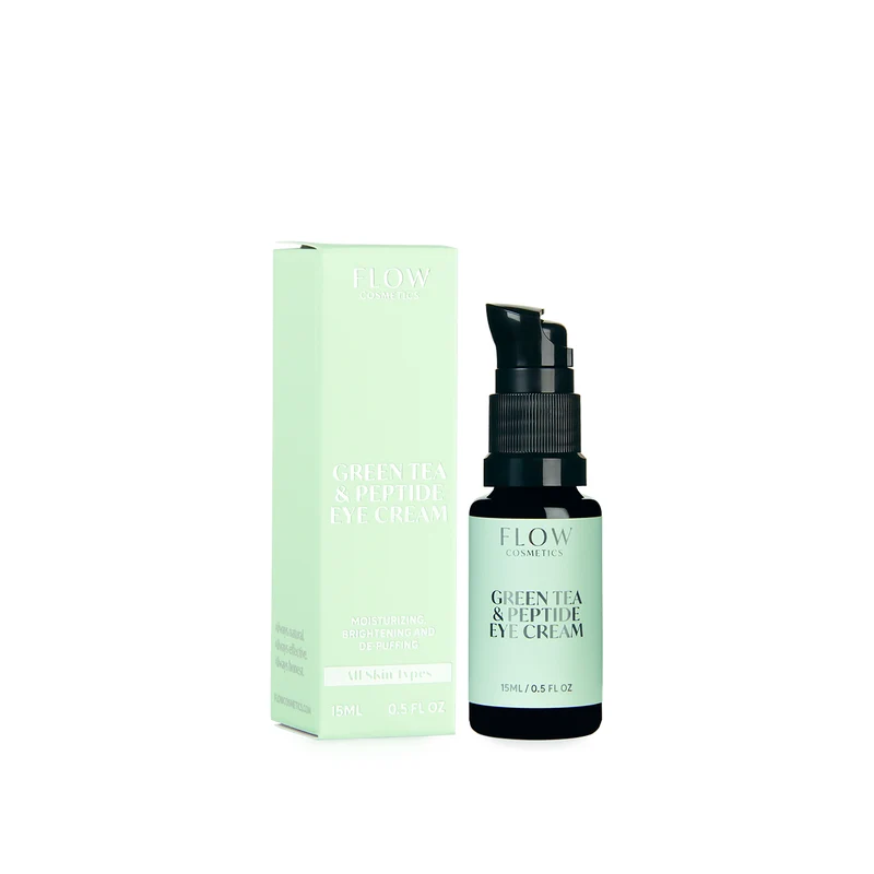 Green tea & peptide eye cream, 15 ml