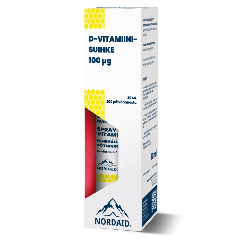 Nordaid Spray med vitamin D, 30 ml