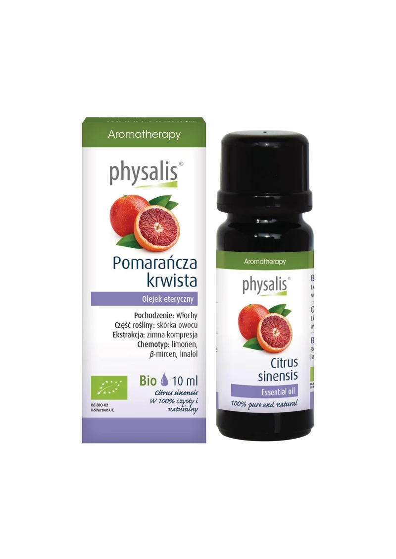 Ätherisches Öl der Blutorange BIO 10 ml - PHYSALIS