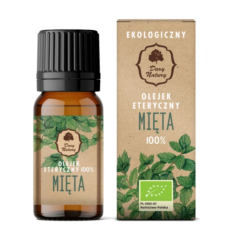 Ätherisches Pfefferminzöl BIO 10 ml - DARY NATURY