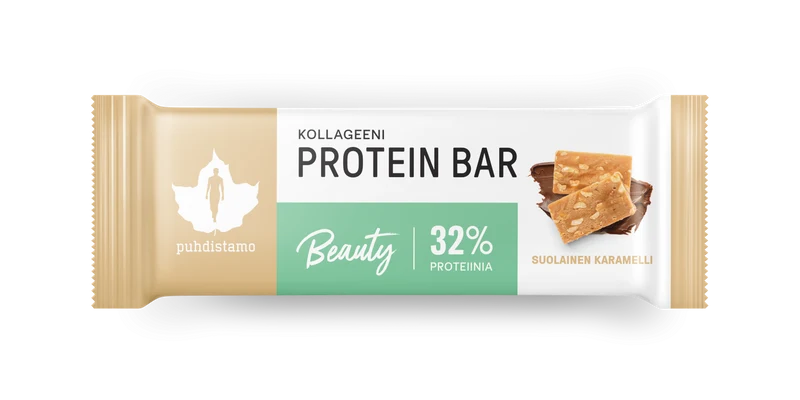 Kollagen-proteinbar, salt-karamel, 30 g