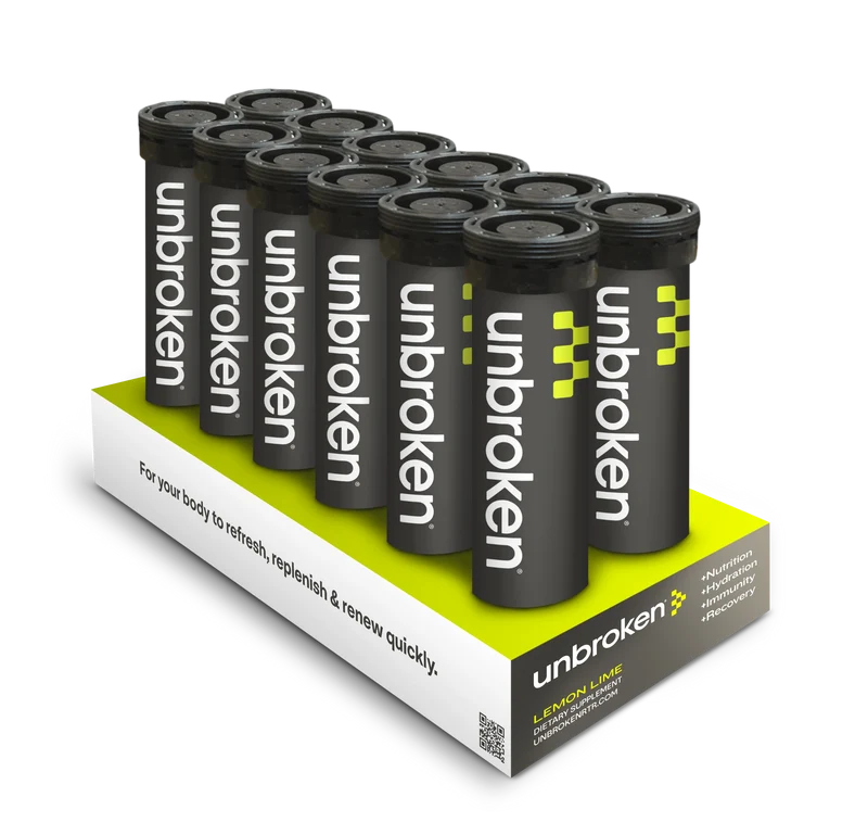 Unbroken Lemon Lime 12 Tub 120 portioner