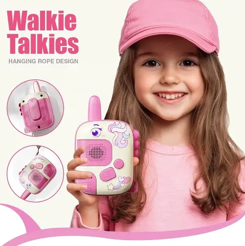 2 stk søte Walkie Talkie for jenter