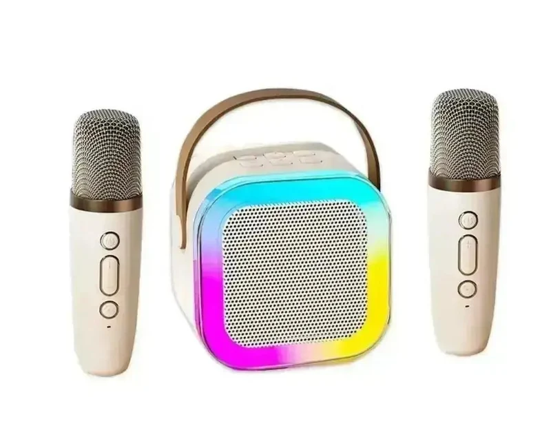 Karaokemikrofon med høyttaler og Bluetooth