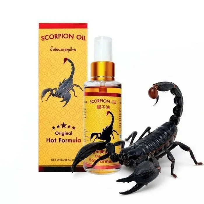 L'Huile aux Peptides Bioactifs de Scorpion, Action Profonde & Apaisante