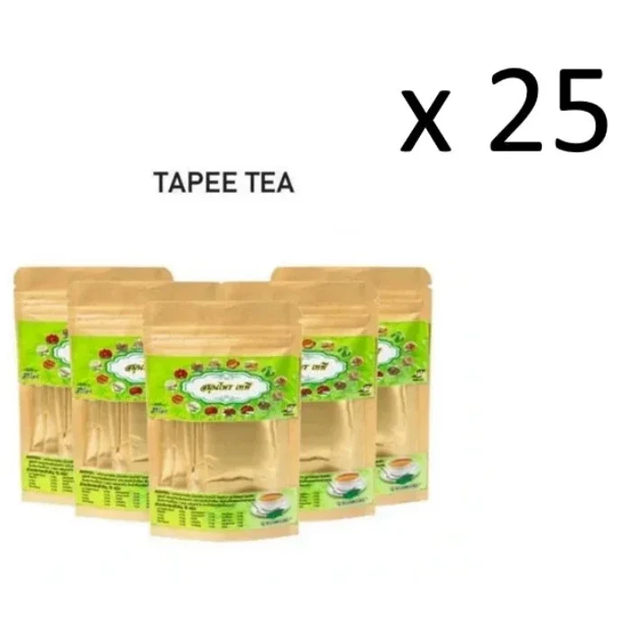 Tapee Tea – Élixir Thaïlandais Traditionnel (25 Sachets)
