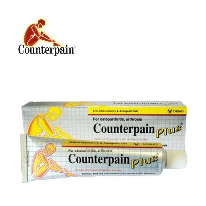 Gel Counterpain Plus 50g – Soulagement Ciblé des Douleurs Articulaires et Musculaires
