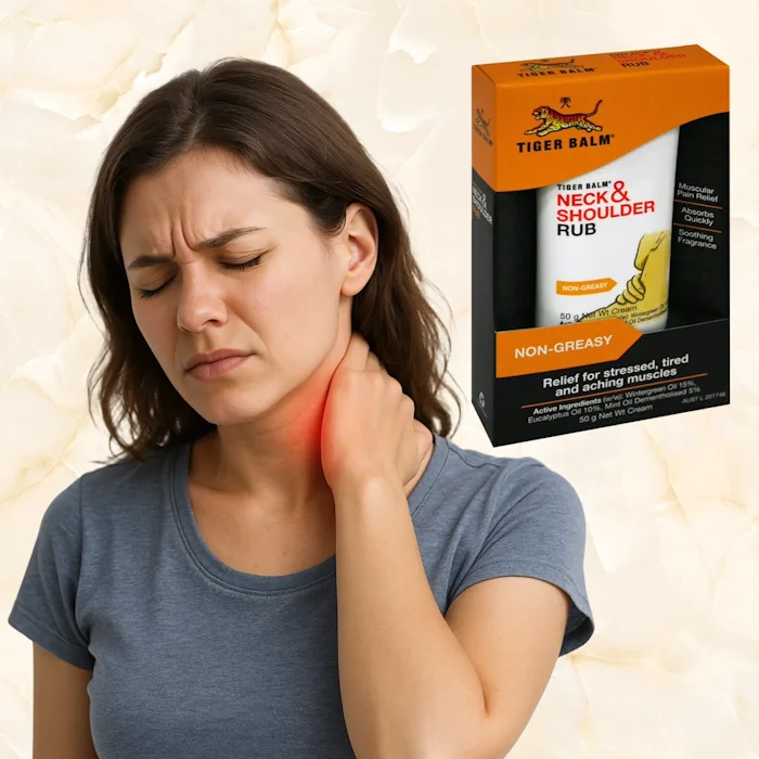Nuque et Épaules 50g (Formule Froide) Baume du Tigre®