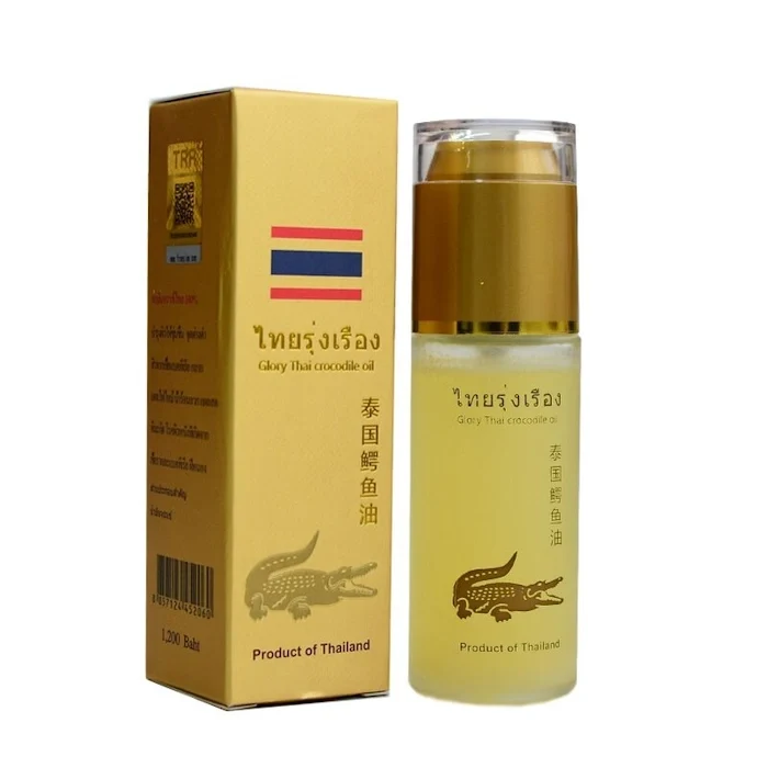 Sérum Huile Crocodile Répare la Peau les marques d'Acné