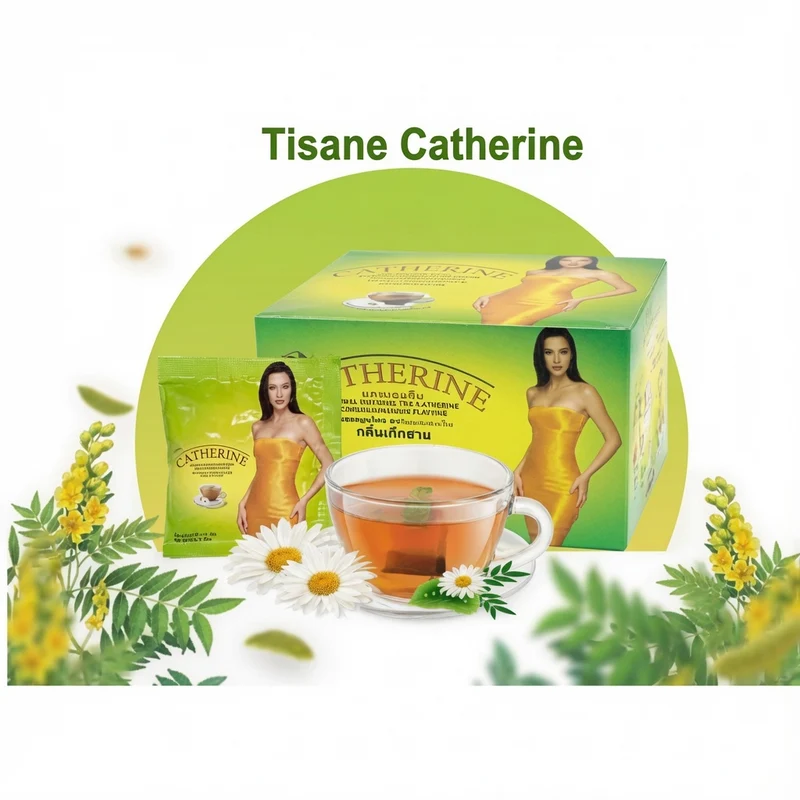 Thé Catherine - Infusion Détox Amincissante Séné et Chrysanthème