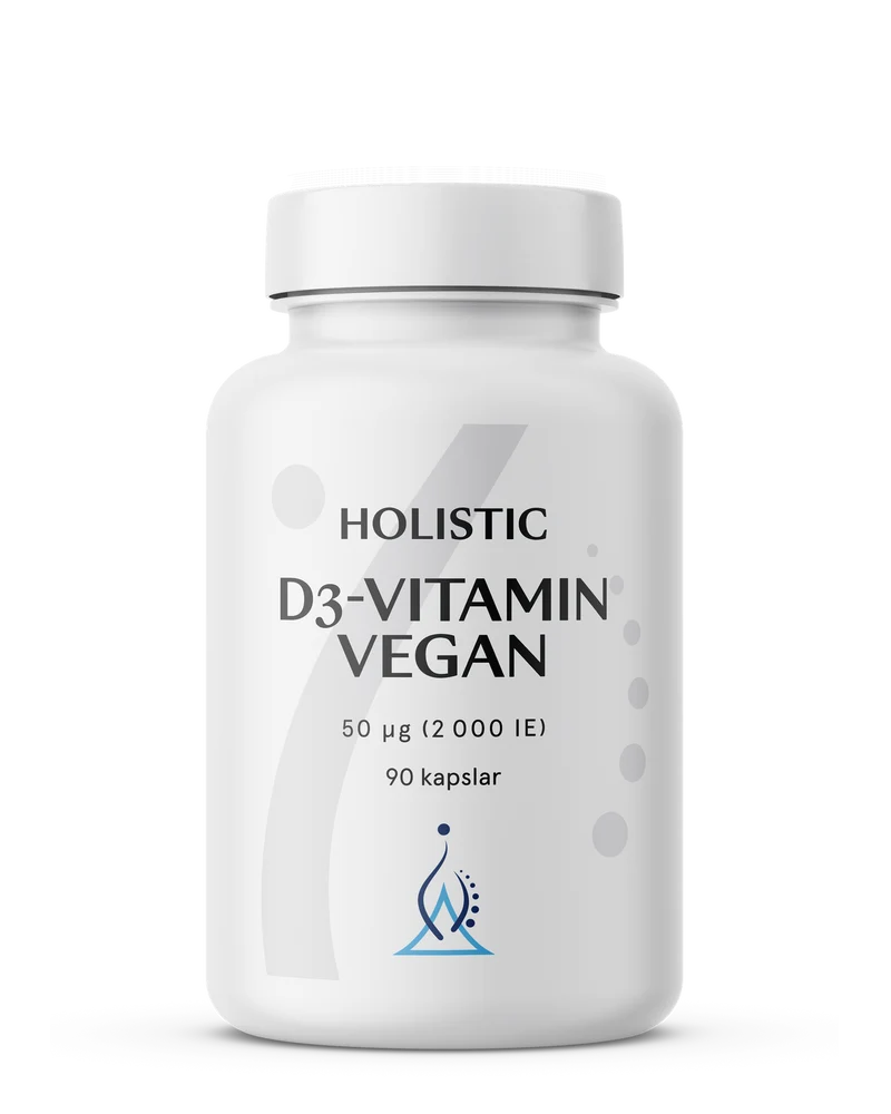 D3-vitamin vegan 2000, 90 kapslar