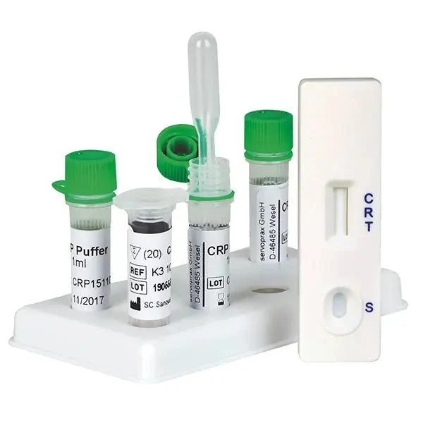 Cleartest CrP (10/30) Cut Off: 10mg/l Referens: 30mg/l Förpackning: 10 tester | Pack (10 tester)