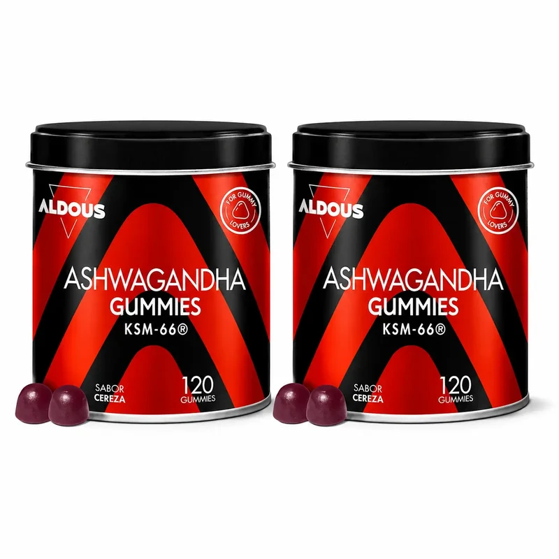 Aldous Bio Ashwagandha Ksm-66 , 120 gomas , embalagem 2