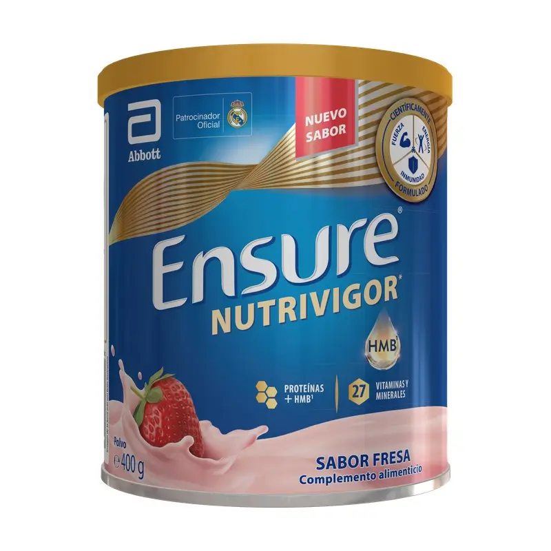 Ensure Nutrivigor Sabor a Morango, 400 g