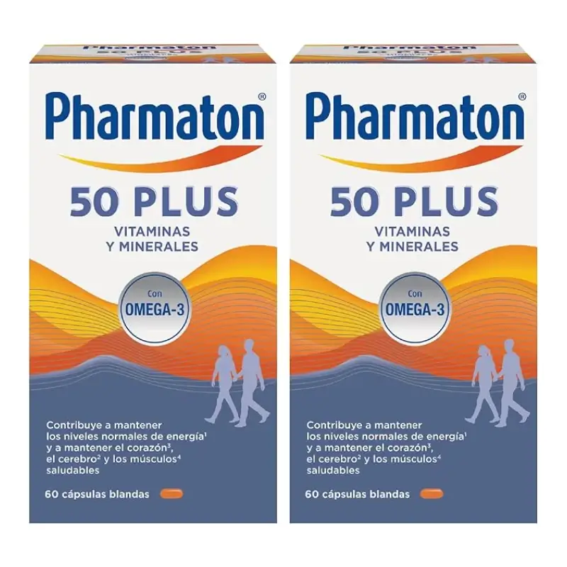 Pharmaton 50 Plus Multivitamin, 120 capsules