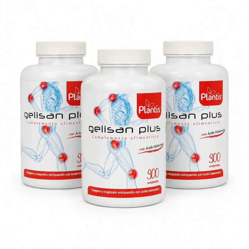 Plantis Gelisan Plus with Hyaluronic Acid, 300 tablets, pack of 3