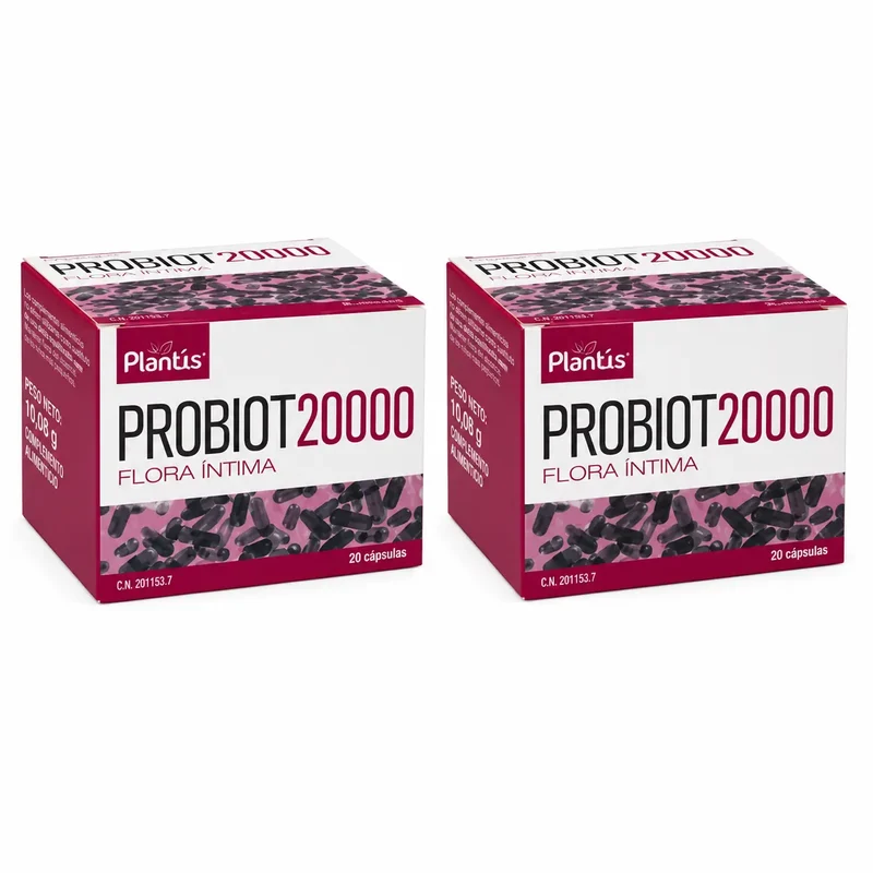 Plantis Probiot 20000 Intimate Flora, 15 sachets of 6 g, pack of 2