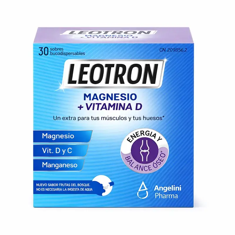 Leotron Magnesium + Vit D, units 30 sticks