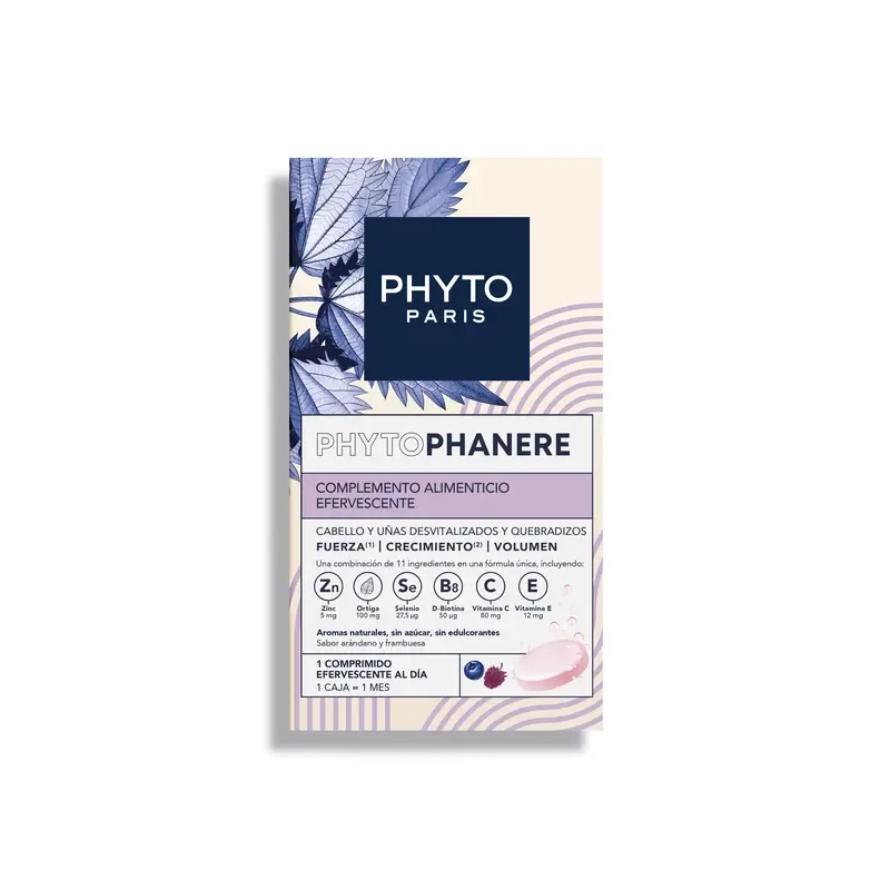 Phyto Phytophanere Effervescent Food Supplement, 30 capsules