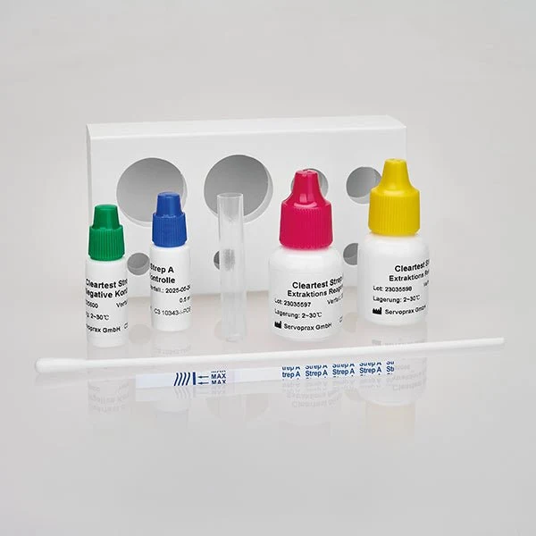 Cleartest light Strep-A, teststicksförpackning: 10 tester | Pack (10 tester)