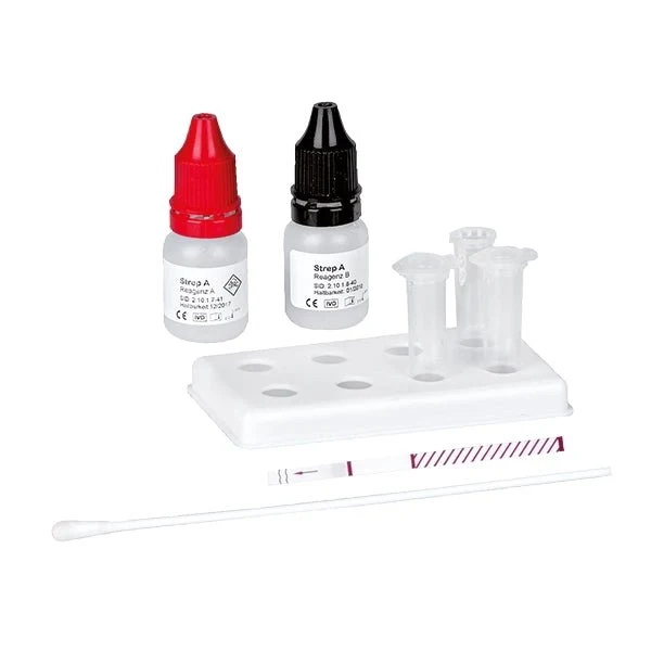 Cleartest Strep-A Eco Pack: 25 teststickor, inklusive tillbehör (utan kontrolllösning | Pack (25 tester)