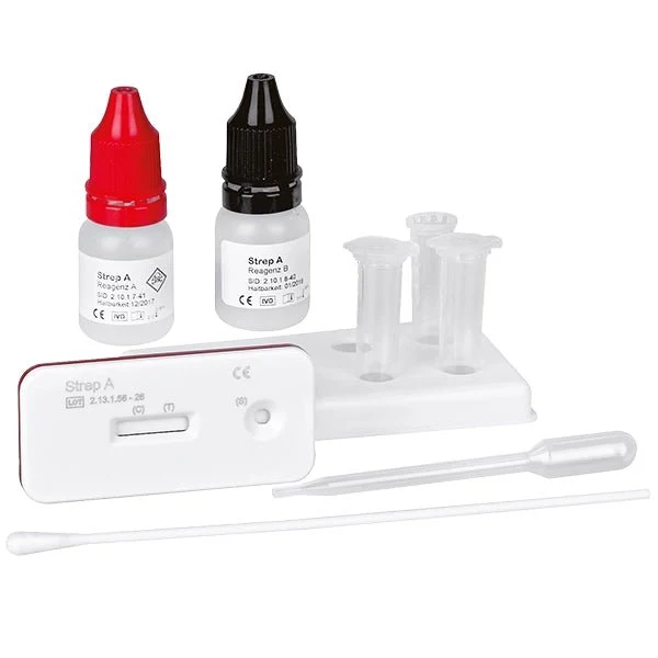 *Cleartest Strep-A Eco Pack: 20 testkassetter, inklusive tillbehör (utan kontrolllösning | pack (20 tester)