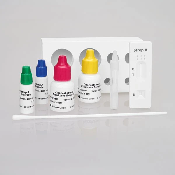 Klartest ljus Strep-A, testkassettpaket: 20 tester | Pack (20 tester)