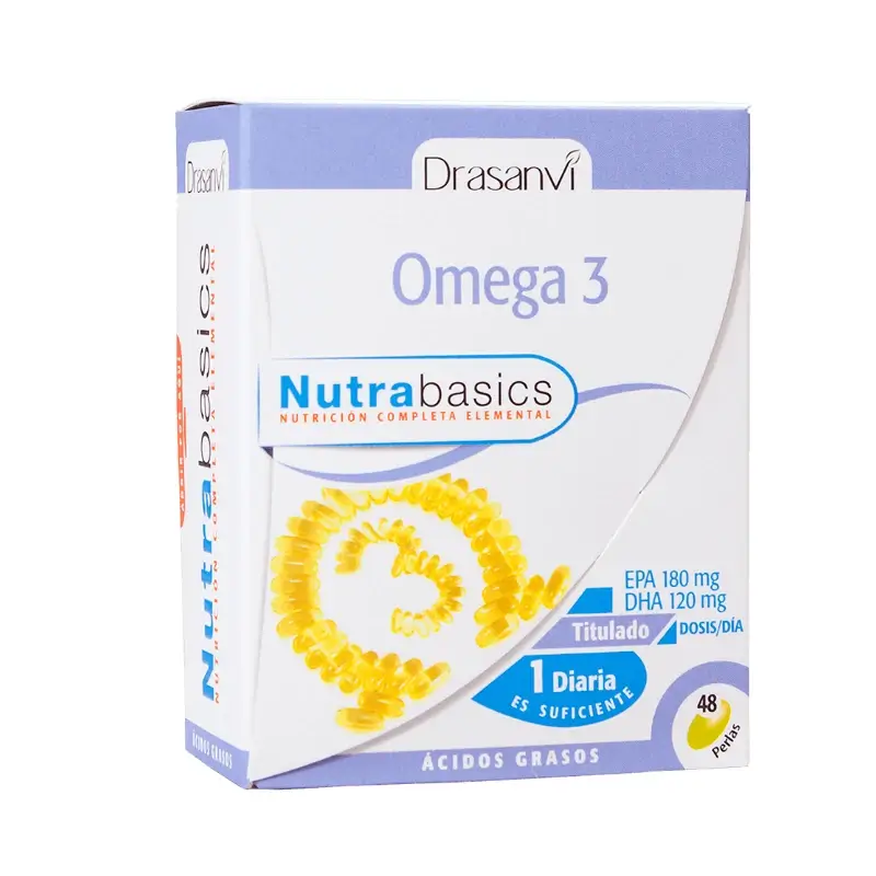 Drasanvi Omega 3 1000Mg Pote 48 Pérolas Pote Nutrabasicos Drasanvi