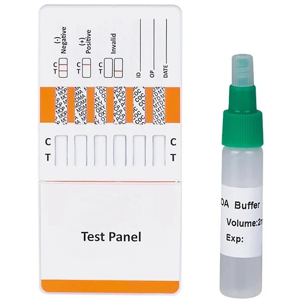 Cleartest Multi Drug wipe test 12-faldig läkemedelskombination, testplatta