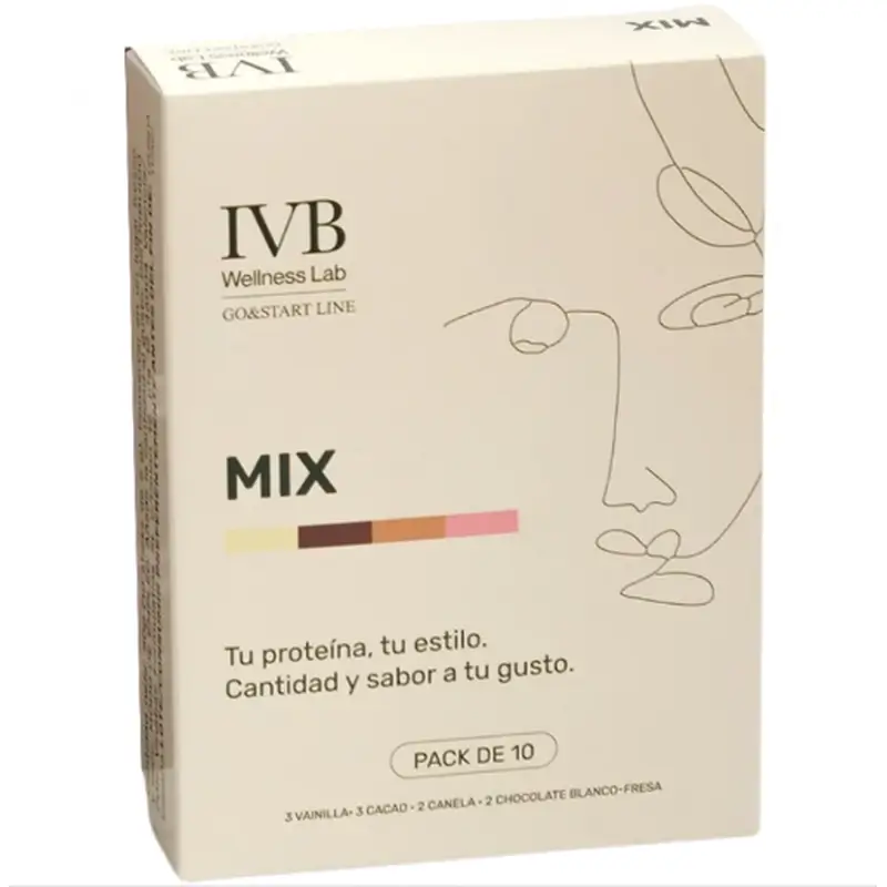 Ivb Wellness Lab Go&Start Line Sticks Mistura de sabores, 10 sticks