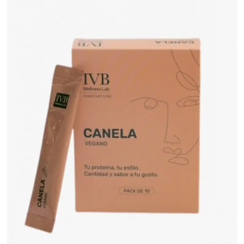 Ivb Wellness Lab Go&Start Line Sticks Sabor Canela (Vegan), 10 sticks