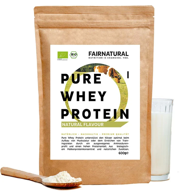 Ekologiskt vassleproteinpulver neutralt